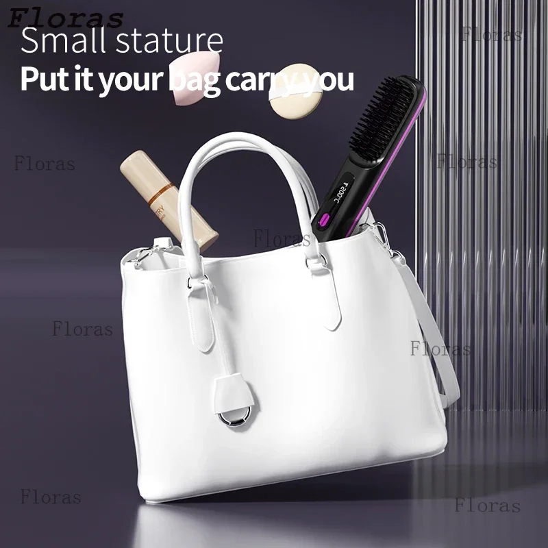 Elektryczny grzebień do włosów z ceramicznym podgrzewaniem